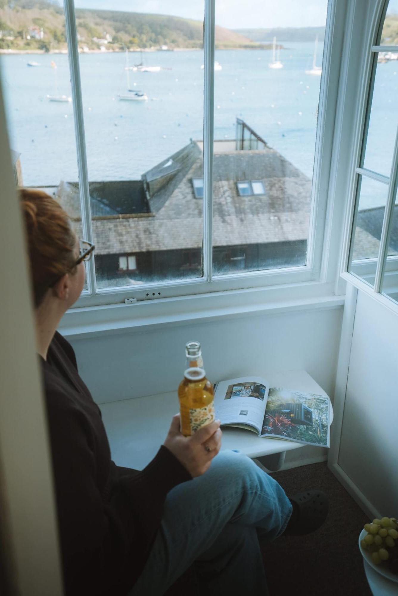 Breathtaking High Street Townhouse With Stunning Sea Views At 'The Old Fishermans Townhouse' Falmouth Buitenkant foto